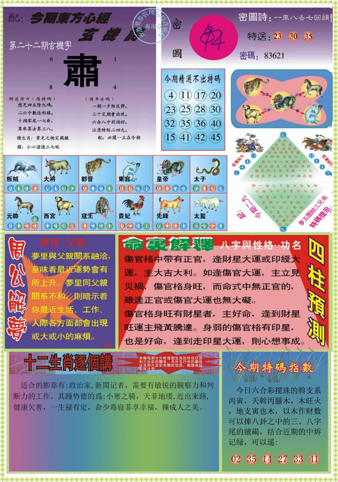 022期东方心经B[图]