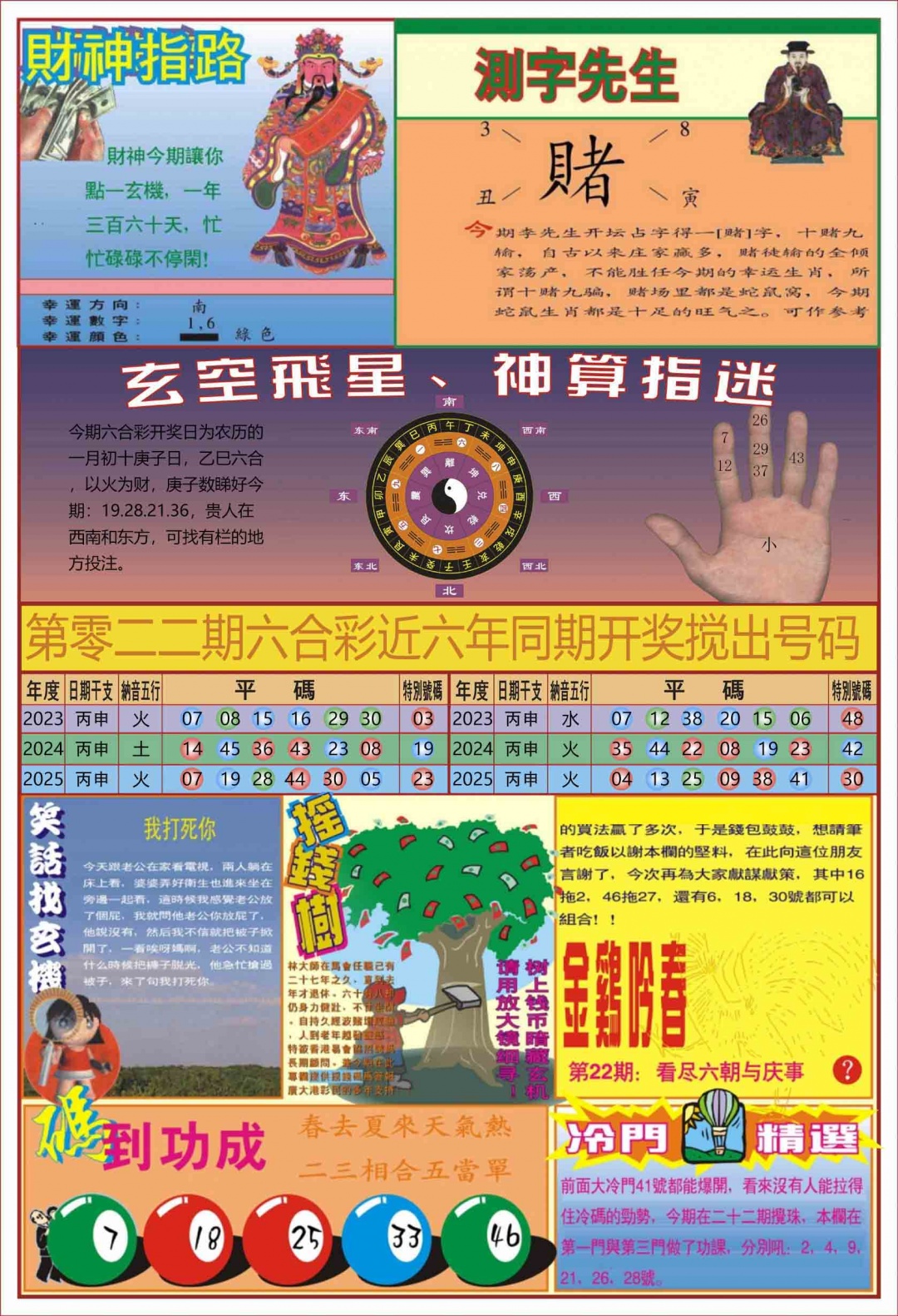 022期中四柱预测B[图]