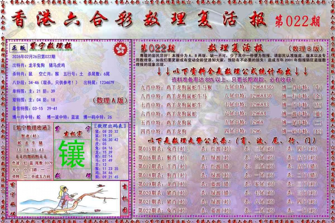 022期数理复活报[图]