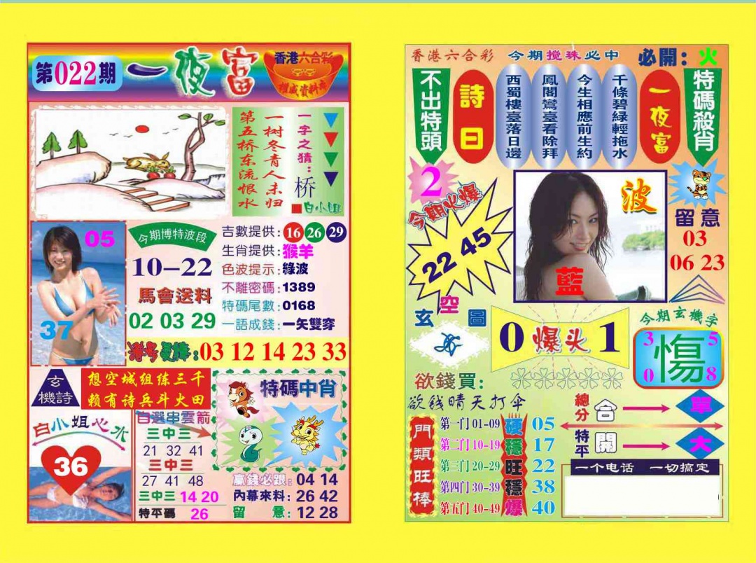 022期一夜富[图]