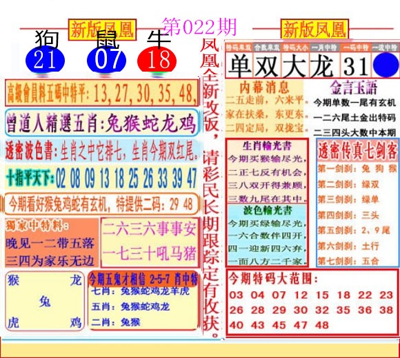 022期二代凤凰报[图]