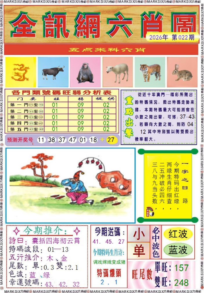 022期全讯网六肖图记录[图]