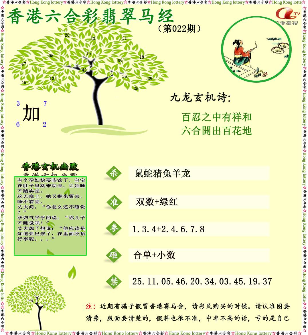 022期翡翠马经[图]