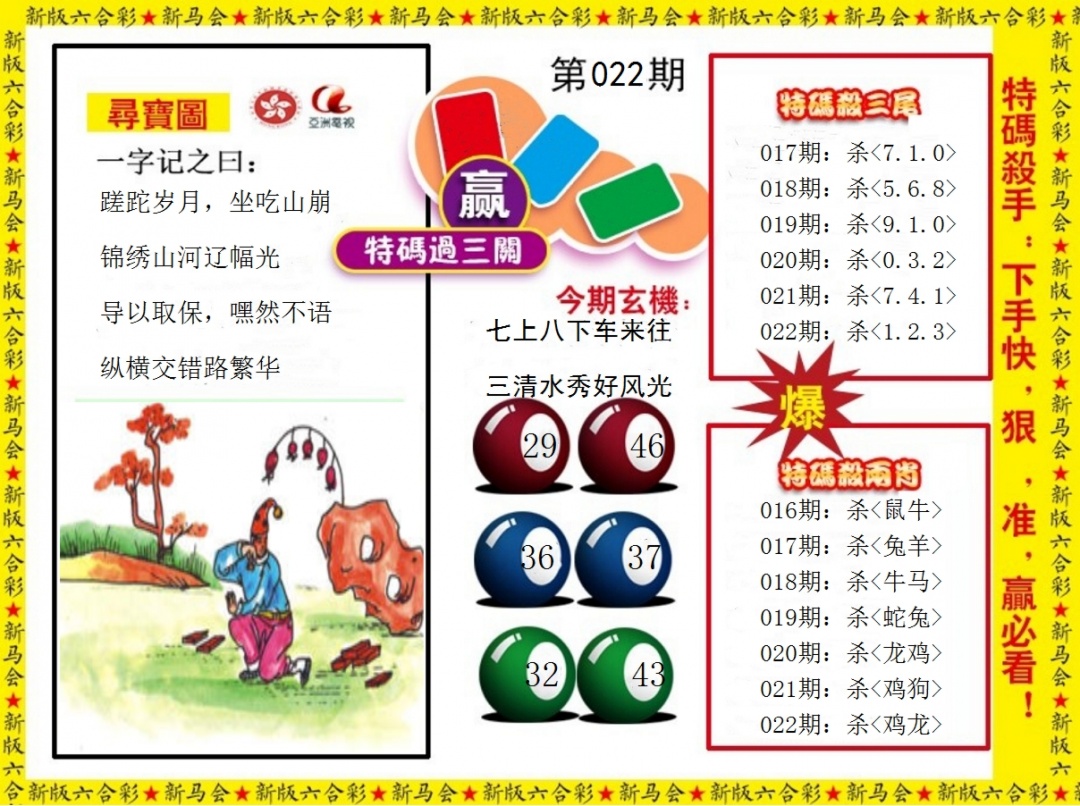 022期特码过三关[图]